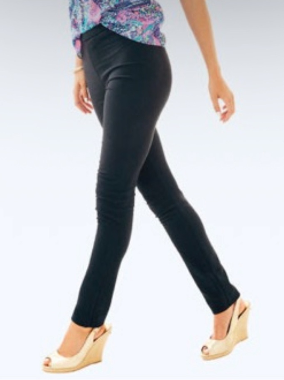 NWT Lilly Pulitzer Black Ponte Pants